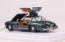 Load image into Gallery viewer, BSC 1:64 Green 1955 300SL Coupe Sport Classic Model Diecast Metal Car New Collection