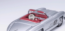 Load image into Gallery viewer, GFCC 1:64 Silver Soft Top 1960 300SL Roadster Sports Model Diecast Metal Car