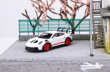 Load image into Gallery viewer, SOLO 1:64 White 2021 911 GT3 RS 992 Racing Sports Model Diecast Resin Car New