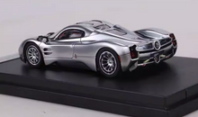 Load image into Gallery viewer, HM 1:64 Silver Utopia Engine Sports Model Diecast Metal Car New Collection