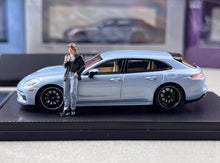 Load image into Gallery viewer, Liberty 1:64 Ice Blue Panamera Turbo S Figure Sports Model Diecast Metal Car