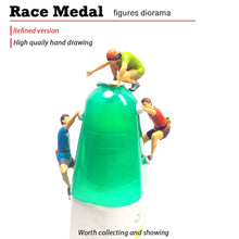 Load image into Gallery viewer, 1:64 Painted Figure Mini Model Miniature Resin Diorama Mountain Climer Climbing