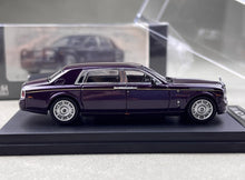 Load image into Gallery viewer, SW 1:64 Purple Phantom VII 7 Luxury Classic Sedan Model Diecast Metal Car New Collection