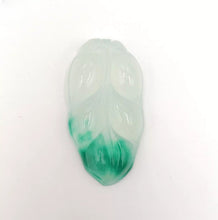 Load image into Gallery viewer, Nature Jade Leaf Pendant Necklace Gift Jewelry charm Blessing Lucky Fortune wg