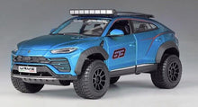 Load image into Gallery viewer, Maisto 1:24 Blue URUS SUV Off Road Racing Sports Model Toy Diecast Metal Car