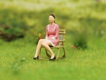 Load image into Gallery viewer, 1:64 Painted Figure Model Miniature Resin Diorama Camping Outdoor Picnic BBQ Toy Collection