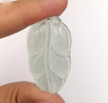 Load image into Gallery viewer, Nature Jade Leaf Pendant Necklace Gift Jewelry charm Blessing Lucky Fortune LG