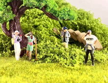 Load image into Gallery viewer, 1:64 Painted Figure Model Miniature Resin Diorama Sand Outdoor Hiking Sport Toy