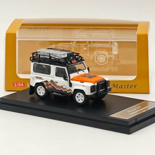Load image into Gallery viewer, Master 1:64 White Defender 90 SUV Off Road Sports Model Diecast Metal Car New