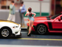 Load image into Gallery viewer, 1:24 Painted Figure Model Miniature Resin Diorama Swimming Suit Sexy Girl