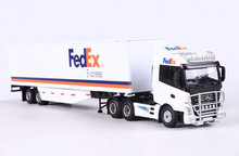 Load image into Gallery viewer, MJ 1:64 White SANY Trailer Container Truck Model Diecast Metal Car New Collection