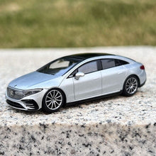 Load image into Gallery viewer, MINIGT 1:64 Silver EQS 580 4Matic EV Sedan Sport Model Diecast Metal Car #508