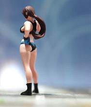 Load image into Gallery viewer, 1:64 Painted Unpainted Figure Model Miniature Resin Diorama Sand Boxer Girl Lady