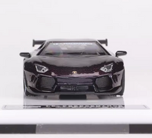 Load image into Gallery viewer, King 1:64 Purple Carbon Aventador LP700 LBWK Sport Model Diecast Metal Car New