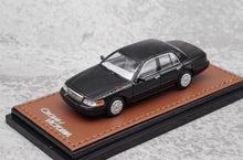 Load image into Gallery viewer, GOC 1:64 Black Crown Victoria EN114 Sedan Classic Model Diecast Metal Car New