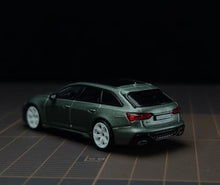 Load image into Gallery viewer, Masdi 1:64 Gray RS6 Touring Wagon Sports Model Diecast Metal Car New Collection