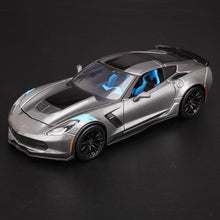 Load image into Gallery viewer, Maisto 1:24 2017 Grey Grand Racing Sports Model Toy Diecast Metal Car BN