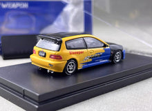 Load image into Gallery viewer, SW 1:64 JDM Carbon Civic EG6 Spoon Racing Sports Model Diecast Metal Car New Collection