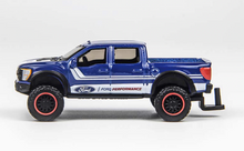Load image into Gallery viewer, Maisto 1:64 2021 F150 Raptor Trailer 1993 SVT Cobra Haulers Model Metal Car