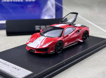 Load image into Gallery viewer, SH 1:64 Red 488 Pista Novitec #51 Sports Model Diecast Metal Car New Collection