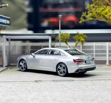 Load image into Gallery viewer, VAV 1:64 Silver A6L Luxury Sedan Sports Model Diecast Metal Car New Collection