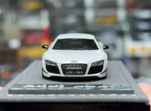 Load image into Gallery viewer, GRYNING 1:64 White R8 GT Racing Sports Model Diecast Resin Car New Collection