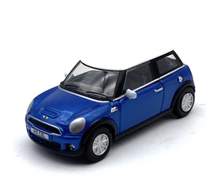 Load image into Gallery viewer, 1:76 Blue Mini Copper S Sports Model Diecast Metal Car