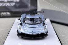 Load image into Gallery viewer, HKM 1:64 Ice Blue Jesko Attack Racing Sports Model Diecast Metal Car New Collection