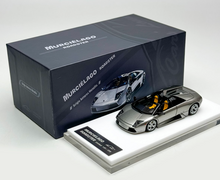 Load image into Gallery viewer, 1:64 CL Grey Murcielago Roadster Convertible Model Diecast Resin Car New Collection