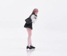 Load image into Gallery viewer, 1:64 Painted Figure Model Miniature Resin Diorama Toy Sand Uniform Girl Pretty