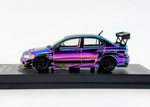 Load image into Gallery viewer, CM 1:64 Plating Purple JDM Lancer Evo 9 IX Sports Model Diecast Metal Car New Collection