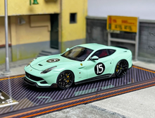 Load image into Gallery viewer, U2 1:64 DMC F12 Super Racing Sports Model Diecast Resin Car Box