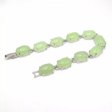 Load image into Gallery viewer, Nature Jade Beaded Bracelet Jewelry Blessing Lucky Fortune Gift For Her Lime f