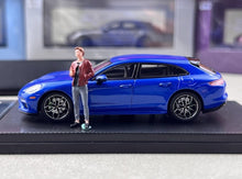 Load image into Gallery viewer, Liberty 1:64 Blue Panamera Turbo S Figure Sports Model Diecast Metal Car New Collection