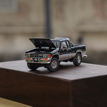 Load image into Gallery viewer, GCD 1:64 Black Silver Hilux SR5 Xtra Pickup Truck Model Diecast Metal Car New Collection