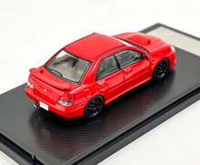 Load image into Gallery viewer, 1:64 Furuya Red Impreza WRX STI IX 9 GD Sedan Model Diecast Metal Car New Collection