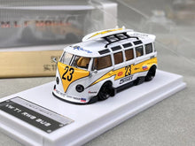 Load image into Gallery viewer, LMLF 1:64 VW T1 RWB Van Mini Bus Camper #23 Sports Model Diecast Metal Car New