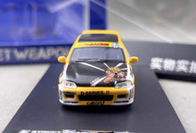 Load image into Gallery viewer, SW 1:64 Civic EG6 Sir Dragon Ball Hatchback Sports Model Diecast Metal Car New Collection