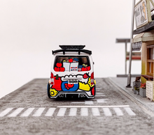 Load image into Gallery viewer, Tarmac 1:64 Kitty Hiace Capsule Delivery Van Widebody Model Diecast Metal Car