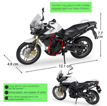Load image into Gallery viewer, WELLY 1:18 Tiger 800 Racing Sports Model Diecast Metal Motorcycle