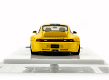 Load image into Gallery viewer, MY64 1:64 Yellow Gnuther Werks 911 400R Sports Model Diecast Resin Car New Collection