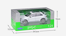 Load image into Gallery viewer, WELLY 1:24 Macan Turbo City SUV Sports Model Diecast Metal Car Display
