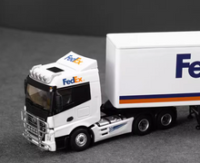 Load image into Gallery viewer, MJ 1:64 White SANY Trailer Container Truck Model Diecast Metal Car New Collection