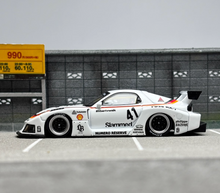 Load image into Gallery viewer, Inno 1:64 White RX7 FD3S LB-SUPER SILHOUETTE Sport Model Diecast Metal Car New Collection
