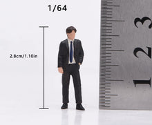Load image into Gallery viewer, 1:64 Painted Figure Model Miniature Resin Diorama Business Man Woman Suit Set