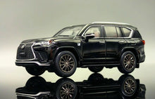 Load image into Gallery viewer, GCD 1:64 Black LX600 SUV Off Road Sports GR Model Diecast Metal Car Box New