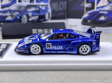 Load image into Gallery viewer, DK 1:64 Blue Pilot LBWK F40 #56 Racing Sports Model Diecast Metal Car New Collection