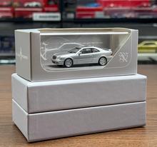 Load image into Gallery viewer, 1:64 STA Silver CLK W208 Coupe Sports Model Diecast Resin Car New Collection