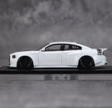 Load image into Gallery viewer, PSC 1:64 White Charger Muscle Sports Model Diecast Metal Car New Collection
