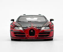 Load image into Gallery viewer, LJM 1:64 Red Chiron Vitesse Racing Sports Model Diecast Resin Car New Collection
